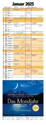 Das Mondjahr 2025 - Familienkalender