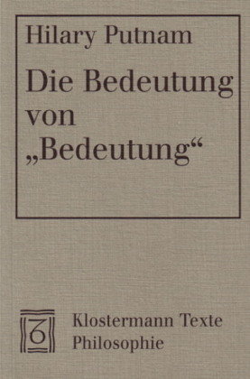 Die Bedeutung von 'Bedeutung'