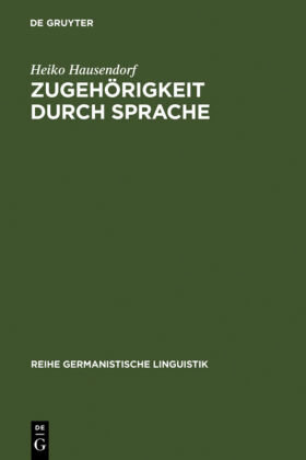 Zugehörigkeit durch Sprache