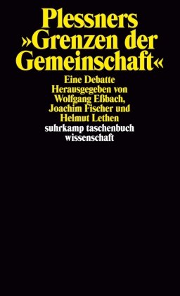 Plessners ¯Grenzen der Gemeinschaft®