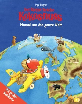 Der kleine Drache Kokosnuss - Einmal um die ganze Welt, Kinderatlas