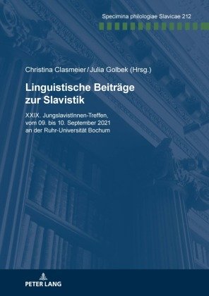 Linguistische Beiträge zur Slavistik.