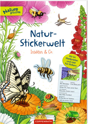 Natur-Stickerwelt - Insekten & Co.