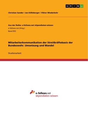 Mitarbeiterkommunikation der Streitkräftebasis der Bundeswehr. Umsetzung und Wandel