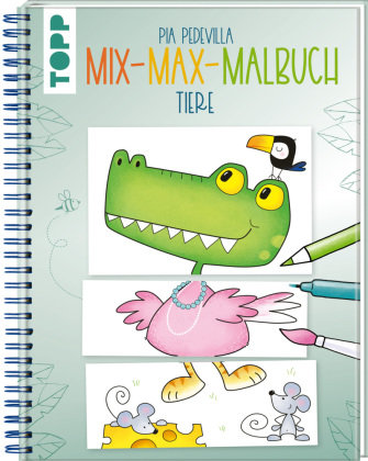 Mix-Max-Malbuch Tiere