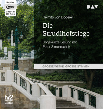 Die Strudlhofstiege, 3 Audio-CD, 3 MP3