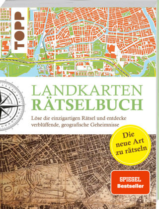 Landkarten Rätselbuch - die Rätselinnovation.