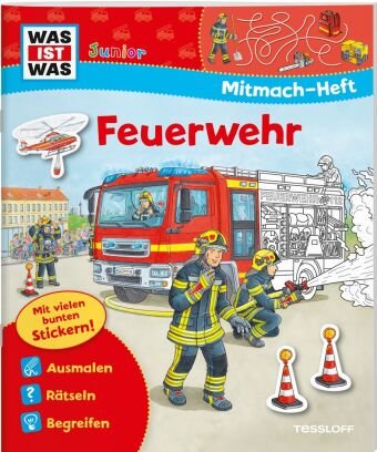 WAS IST WAS Junior Mitmach-Heft Feuerwehr