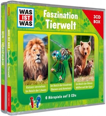 WAS IST WAS Hörspiel: Was ist was Hörspielbox: Faszination Tierwelt, Audio-CD