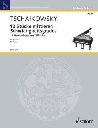 12 Stücke mittleren Schwierigkeitsgrades op.40, Klavier