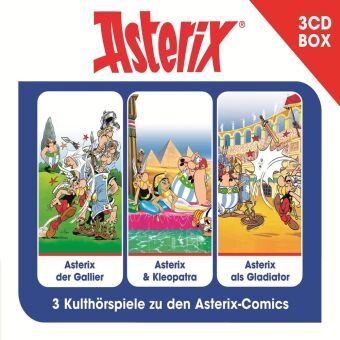 Asterix - 3-CD Horspielbox Vol. 1