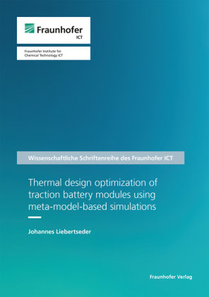 Thermal design optimization of traction battery modules using meta-model-based simulations