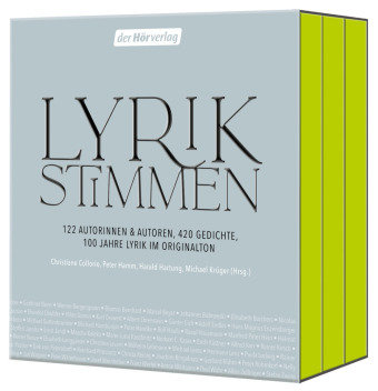 Lyrikstimmen, 3 Audio-CD, 3 MP3