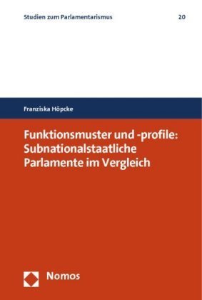 Funktionsmuster und -profile: Subnationalstaatliche Parlamente im Vergleich