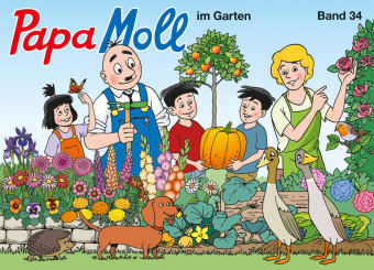 Papa Moll im Garten - Papa Moll Klassik