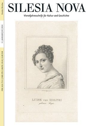 Silesia Nova. Zeitschrift für Kultur und Geschichte / Silesia Nova