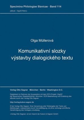 Komunikativní slozky výstavby dialogického textu