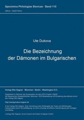 Die Bezeichnung der Dämonen im Bulgarischen