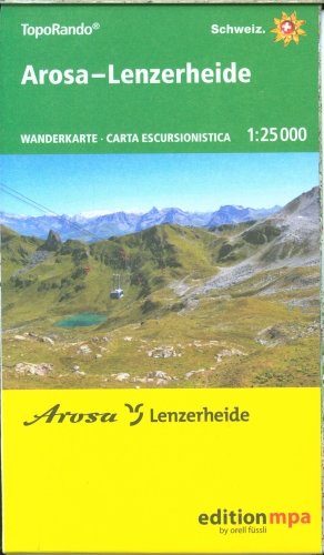 Arosa - Lenzerheide. 1:25'000