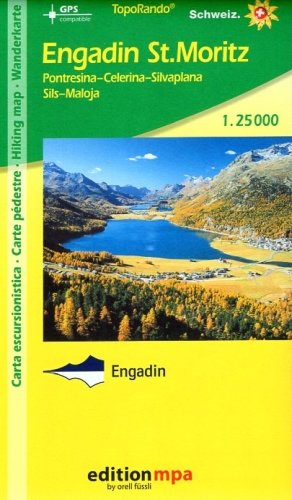 Engadin St. Moritz. 1:25'000