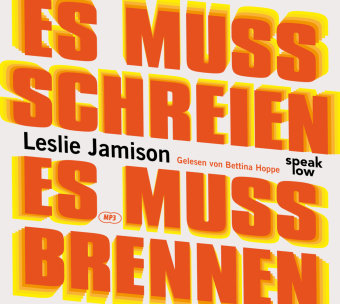 Es muss schreien, es muss brennen, Audio-CD, MP3