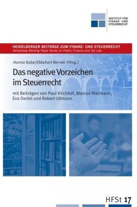 Das negative Vorzeichen im Steuerrecht