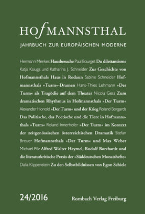 Hofmannsthal Jahrbuch zur Europäischen Moderne