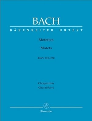 Motetten BWV 225-230, Partitur