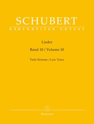 Lieder, Band 10 für tiefe Stimme