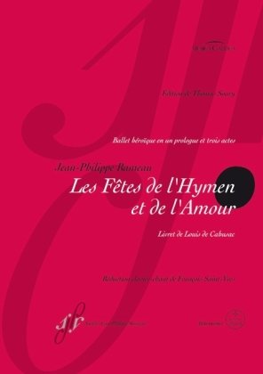 Les Fêtes de lHymen et de lAmour, Klavierauszug