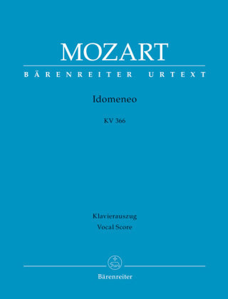 Idomeneo KV 366, Klavierauszug vokal, Urtextausgabe