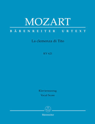 La clemenza di Tito KV 621, Klavierauszug vokal, Urtextausgabe