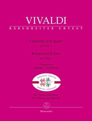 Konzert für Violine und Klavier E-Dur op. 8/1 'Frühling'