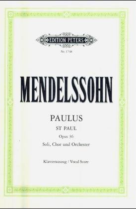 Paulus op.36, Klavierauszug