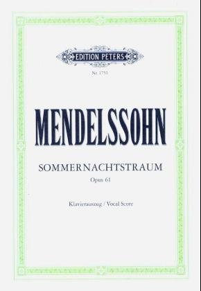 Sommernachtstraum op.61, Klavierauszug