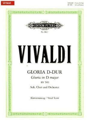 Gloria für Soli, Chor und Orchester D-Dur RV 589, Klavierauszug